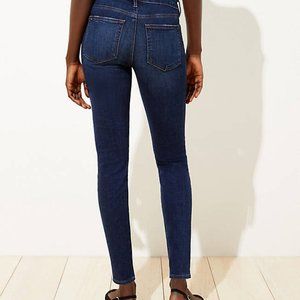 LOFT Ann Taylor Modern Skinny Dark Wash Jeans 27/4